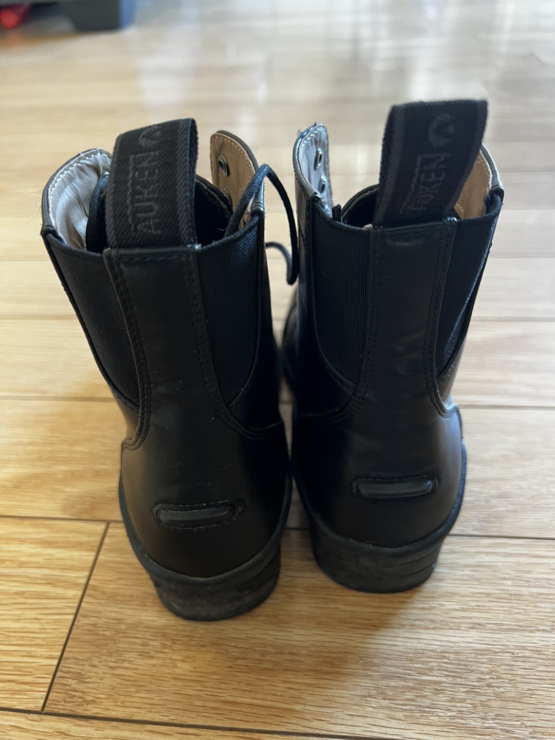 Girls Black Riding Boots - photo 2
