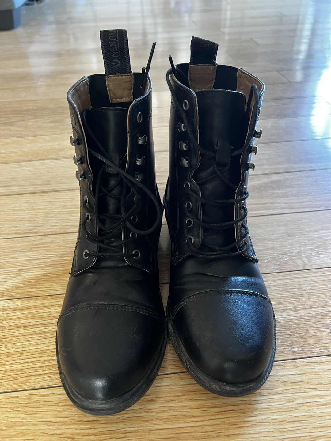 Girls Black Riding Boots
