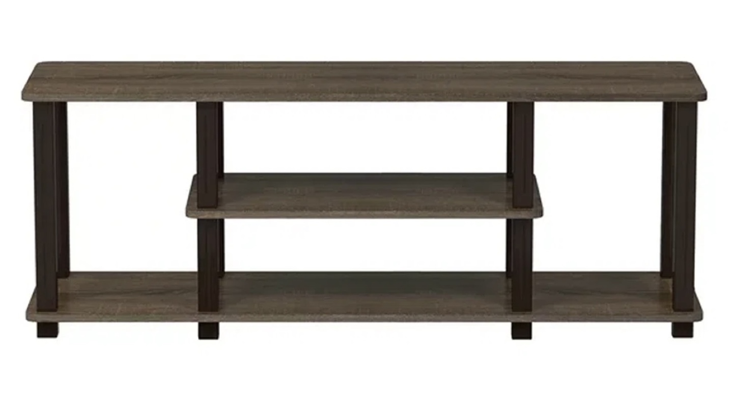 IKEA Modern TV Stand with 3 Shelves