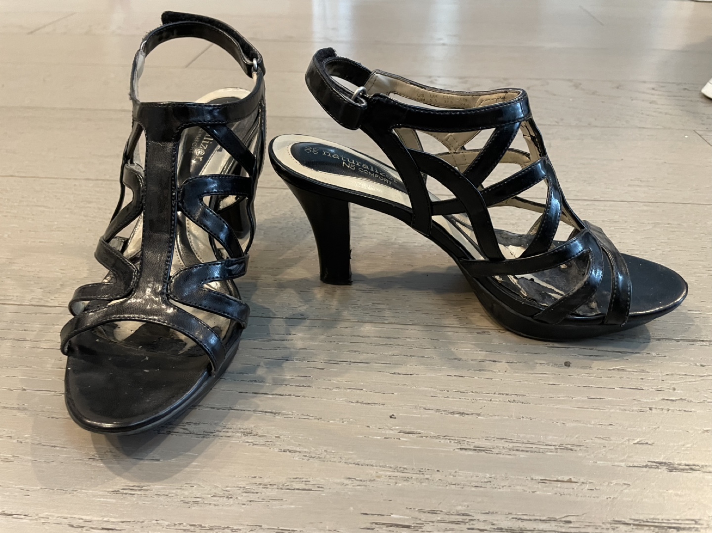 Naturalizer Women's Black N5 Comfort Sandals, Size 7.5M