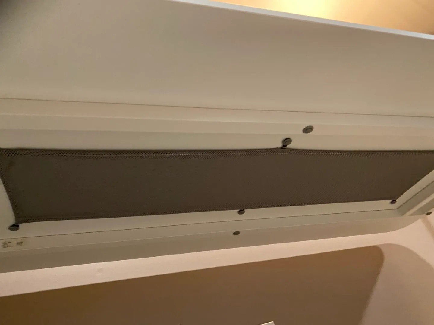 (Delivery available)Large White Adjustable Ikea Desk image indicator(5)