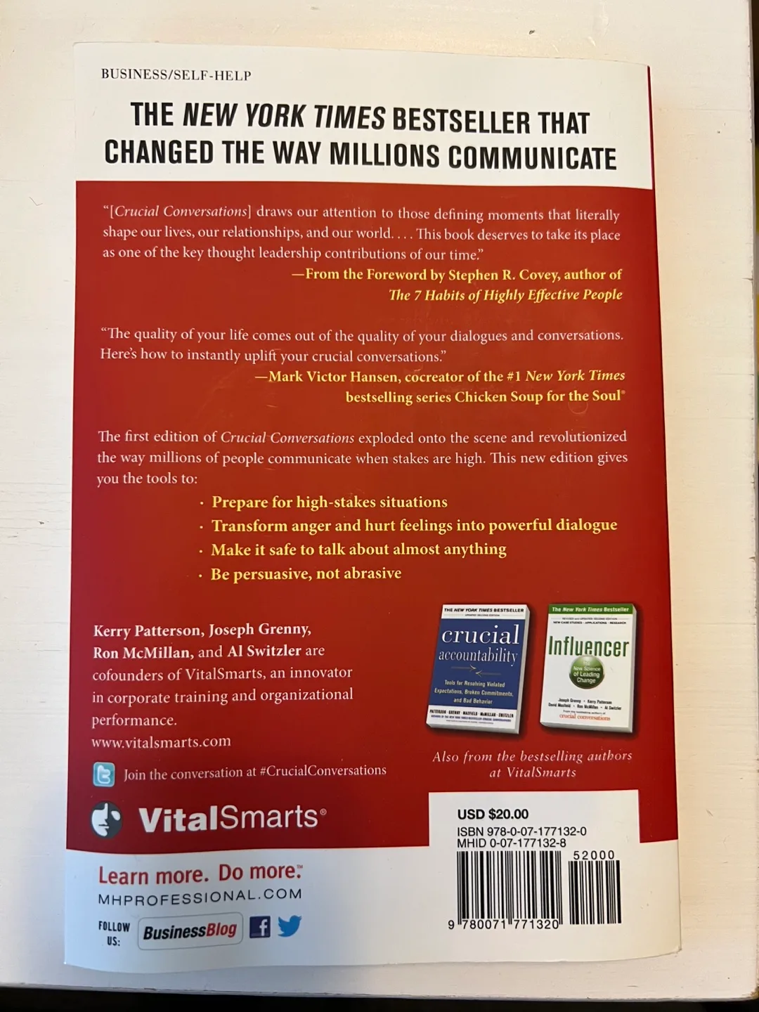 Crucial Conversations: Tools for Talking When Stakes Are High image indicator(3)