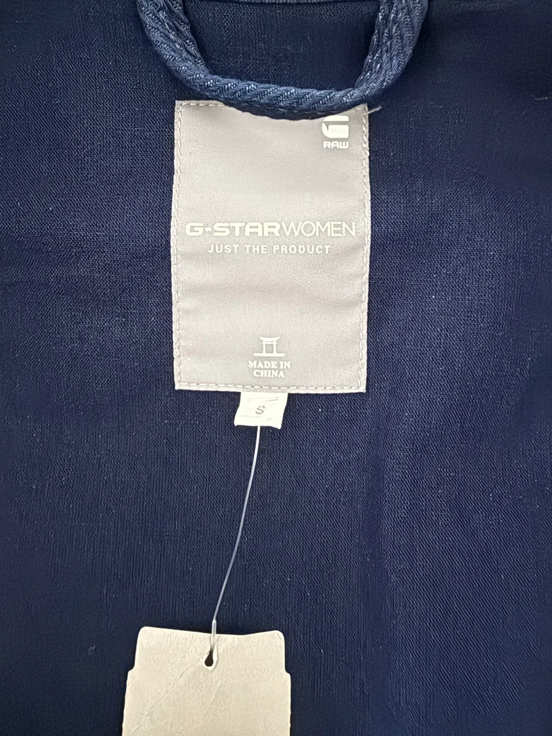 🔆NWT G-Star Raw Denim trench image indicator(6)