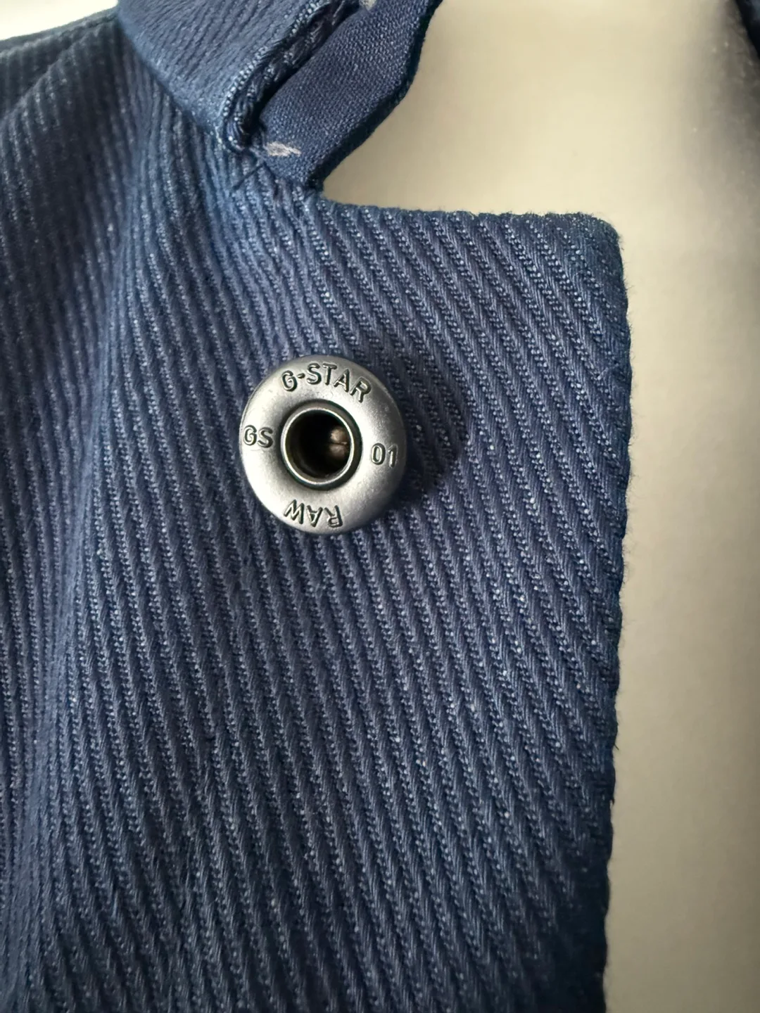 🔆NWT G-Star Raw Denim trench image indicator(7)