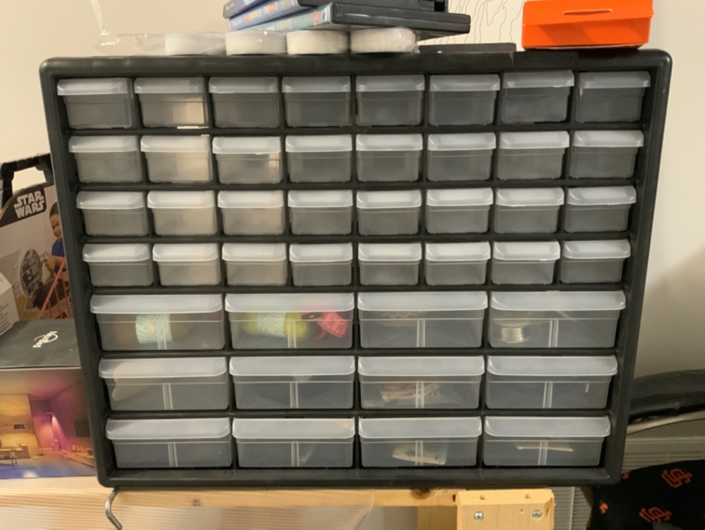 Alero-Mils 44-Drawer Plastic Storage Cabinet - photo 3