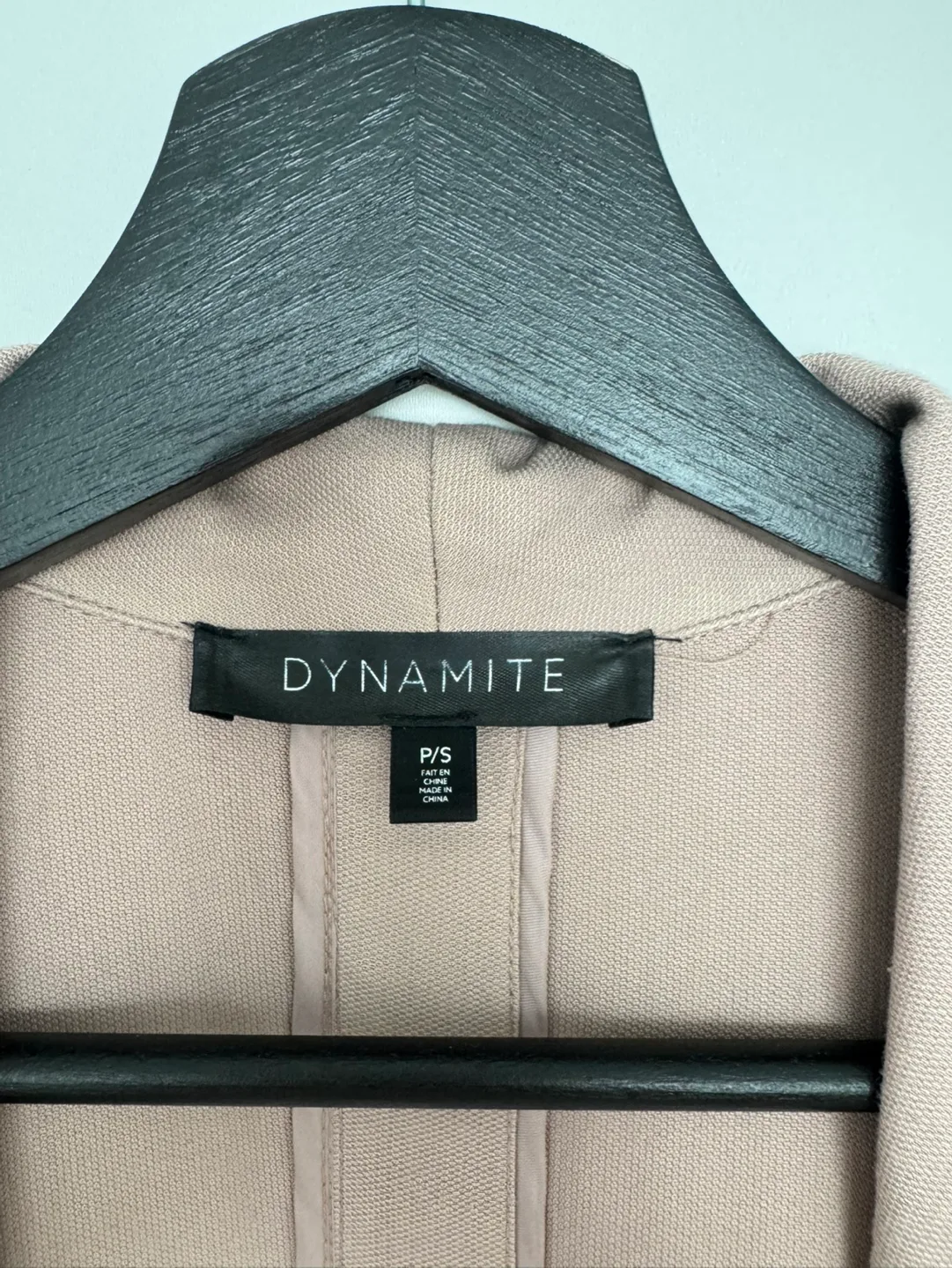 Dynamite Dusty Rose Longline Open-Front Cardigan, Size P/S image indicator(5)