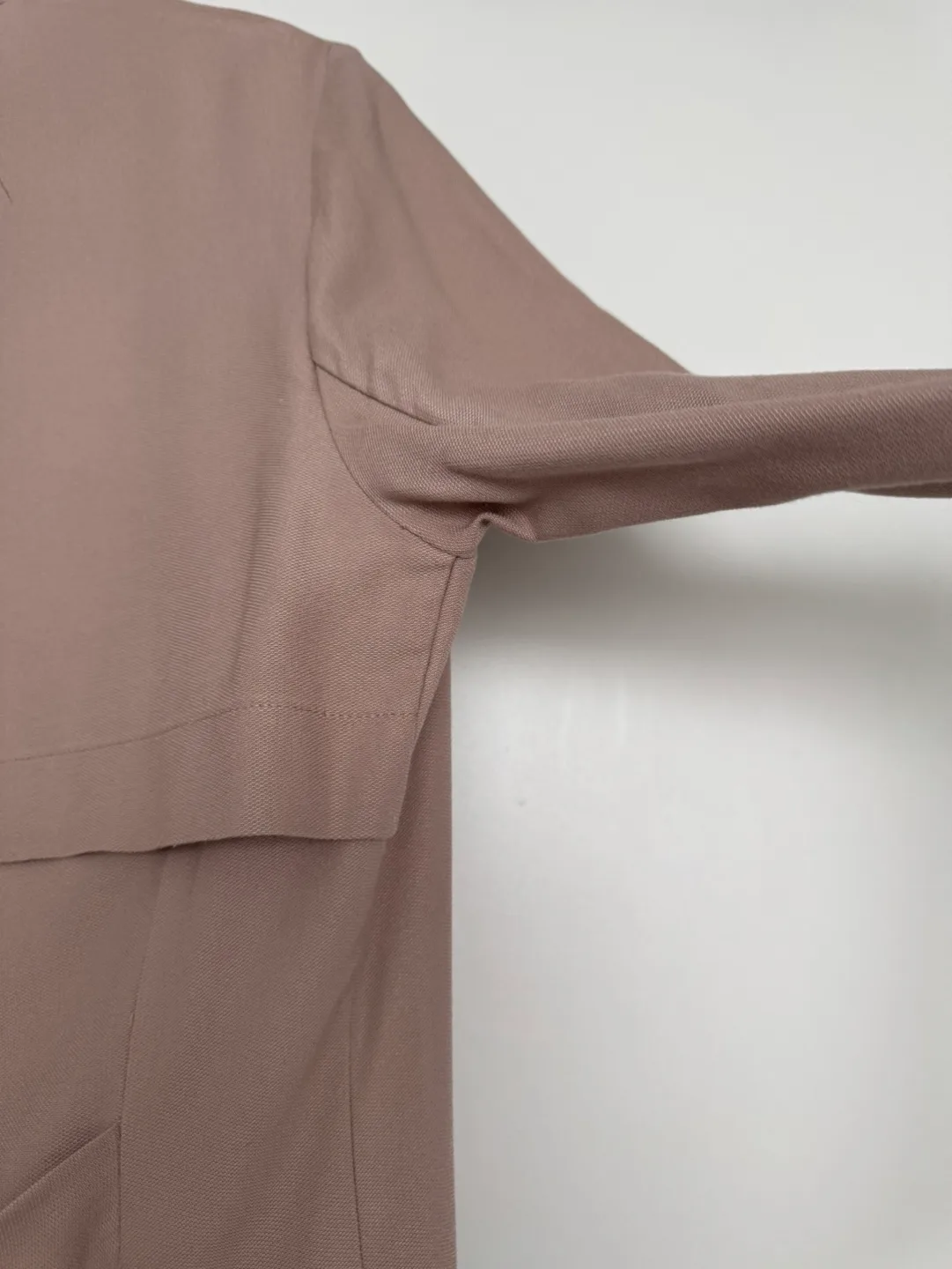 Dynamite Dusty Rose Longline Open-Front Cardigan, Size P/S image indicator(7)