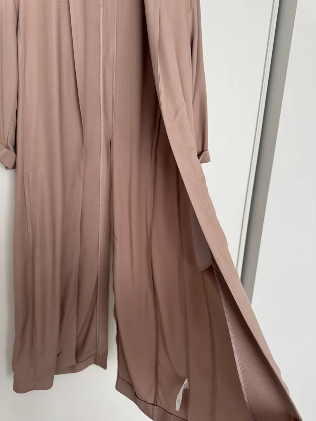 Dynamite Dusty Rose Longline Open-Front Cardigan, Size P/S image indicator(9)