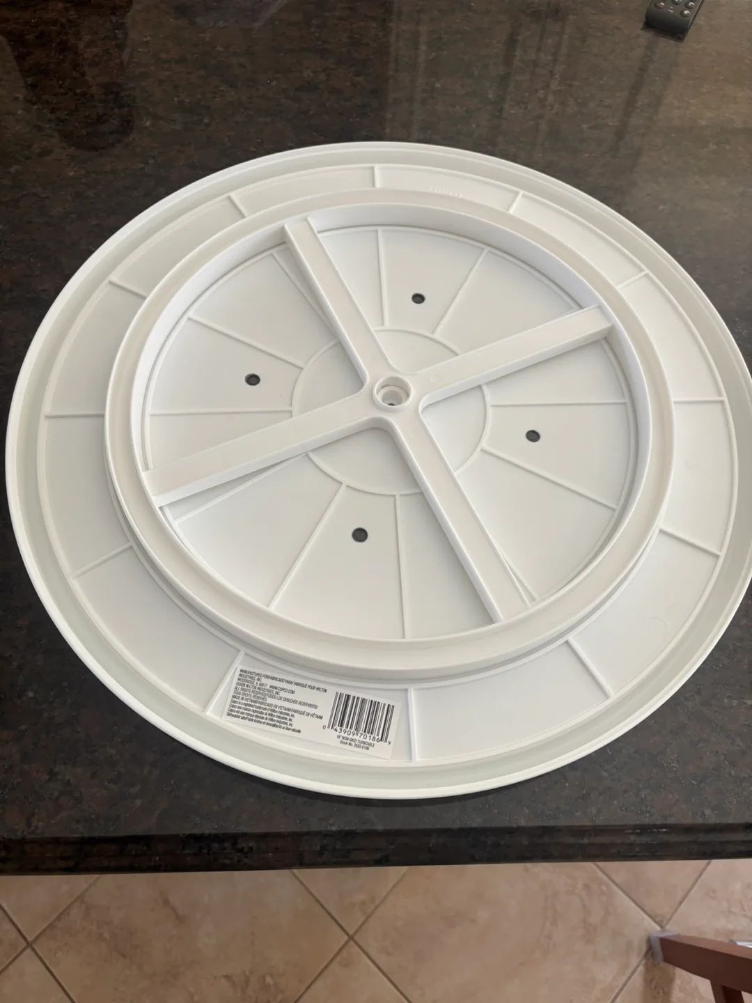 18”(43cm) Copco Non Skid Lazy Susan/Turntable image indicator(3)