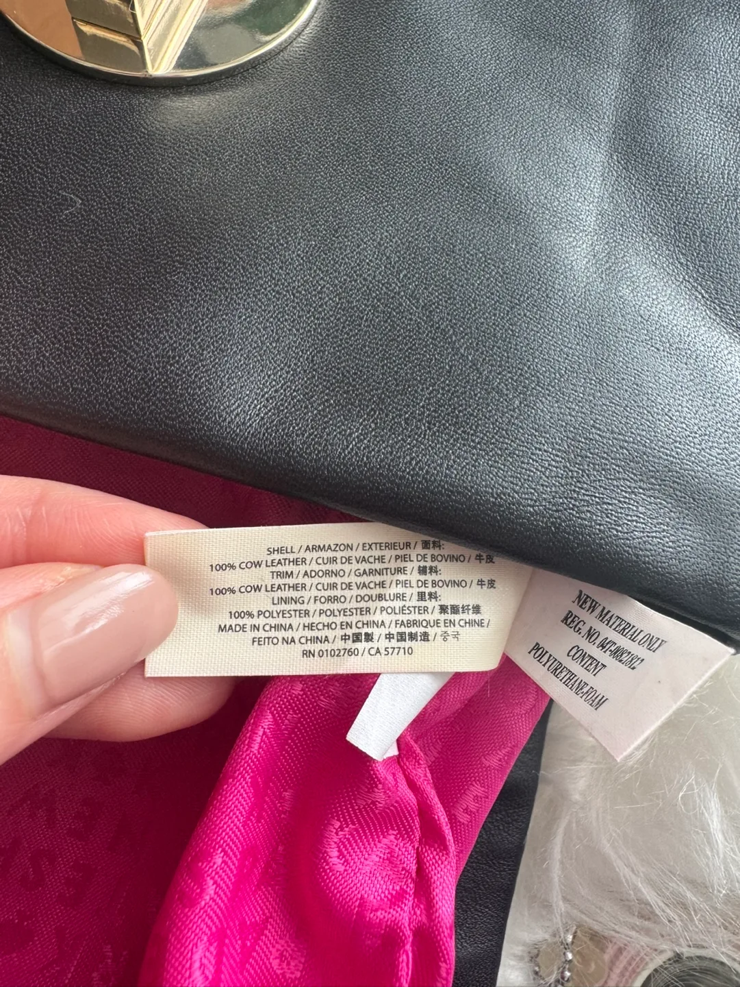 Kate Spade New York Black Quilted Crossbody Bag image indicator(6)