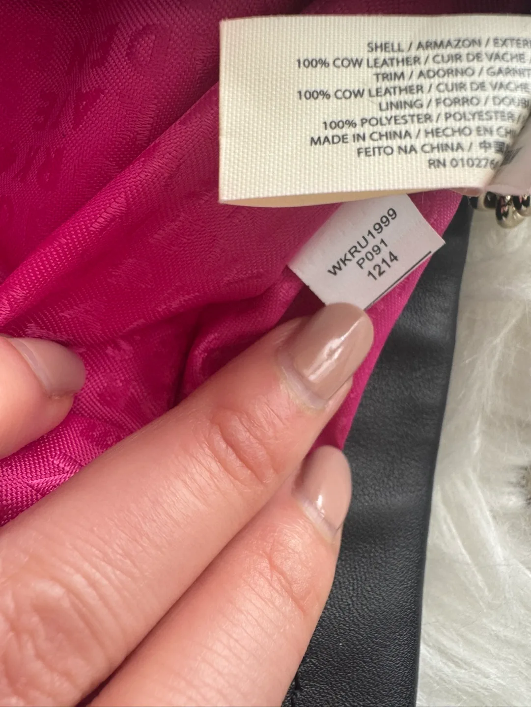 Kate Spade New York Black Quilted Crossbody Bag image indicator(7)