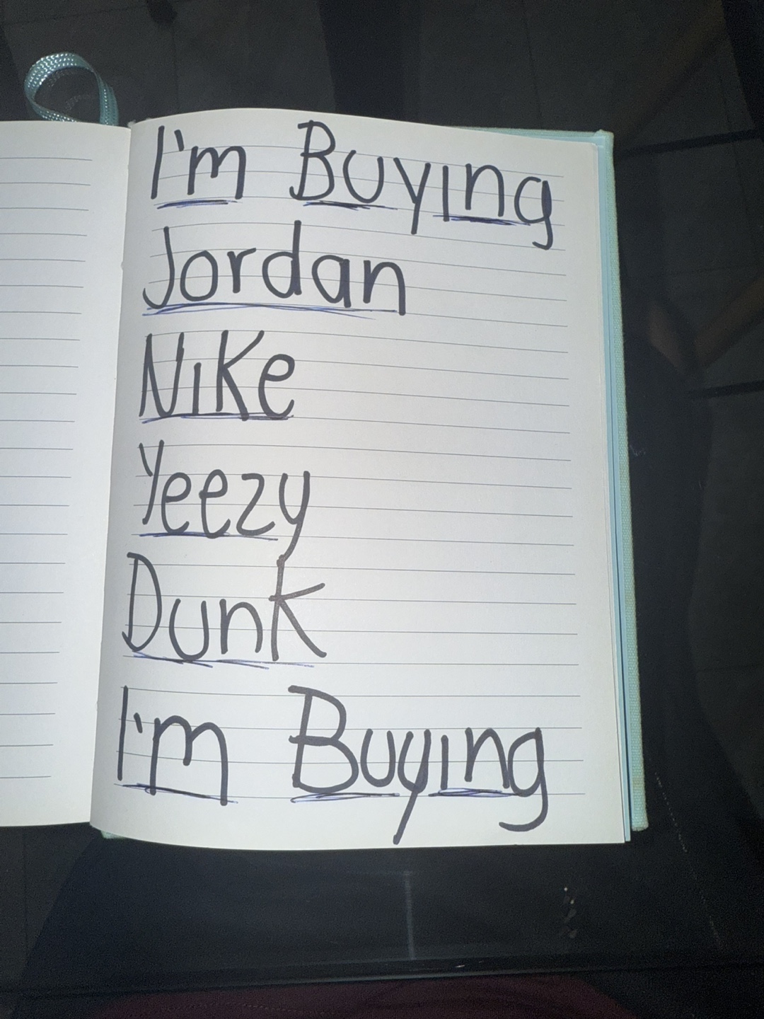 Buying shoes