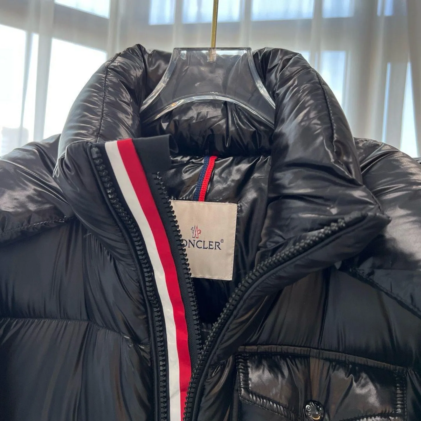 Moncler Maya Black Down Jacket image indicator(4)