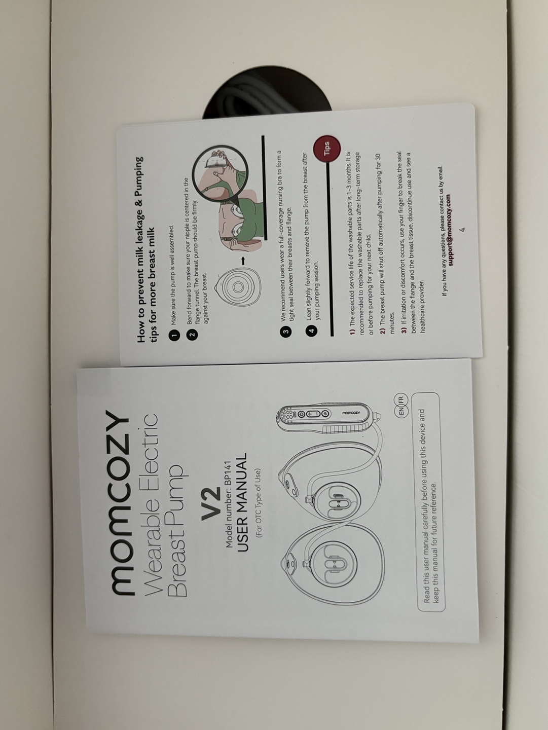 Momcozy V2 Wearable Electric Breast Pump - photo 3