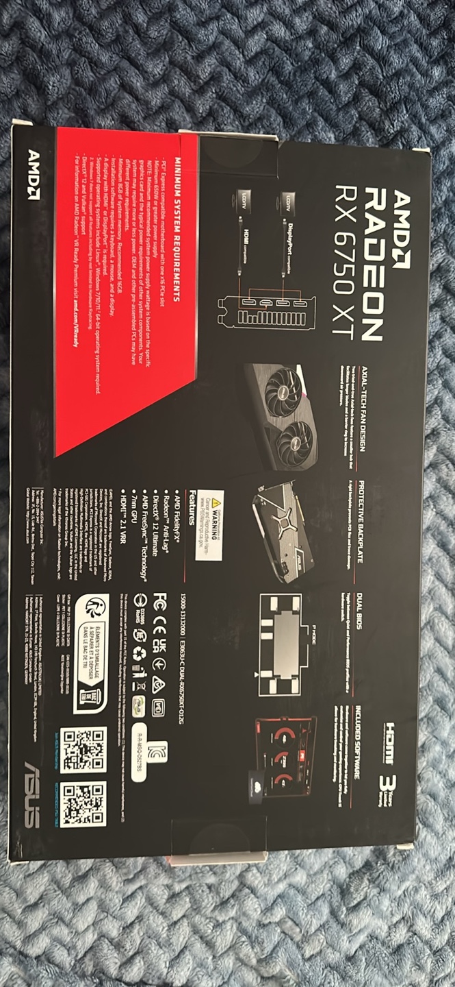 ASUS Dual Radeon RX 6750 XT OC Edition Graphics Card - photo 2