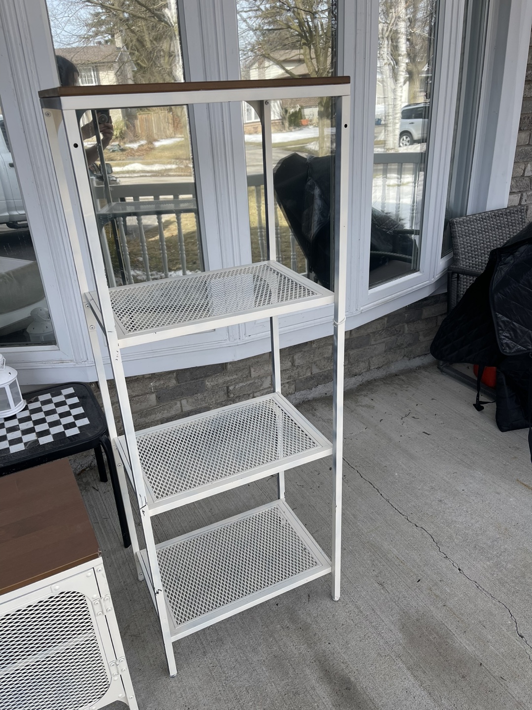 IKEA FJÄLLBO Shelf Unit - painted white - photo 4