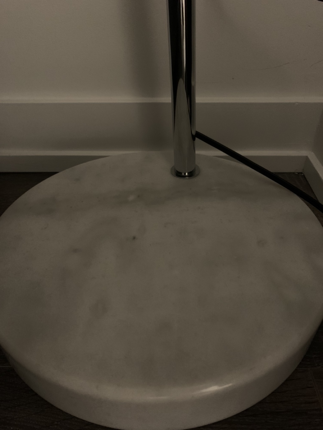 💡 Structube Arc Floor Lamp with White Marble Base 💡 - photo 4