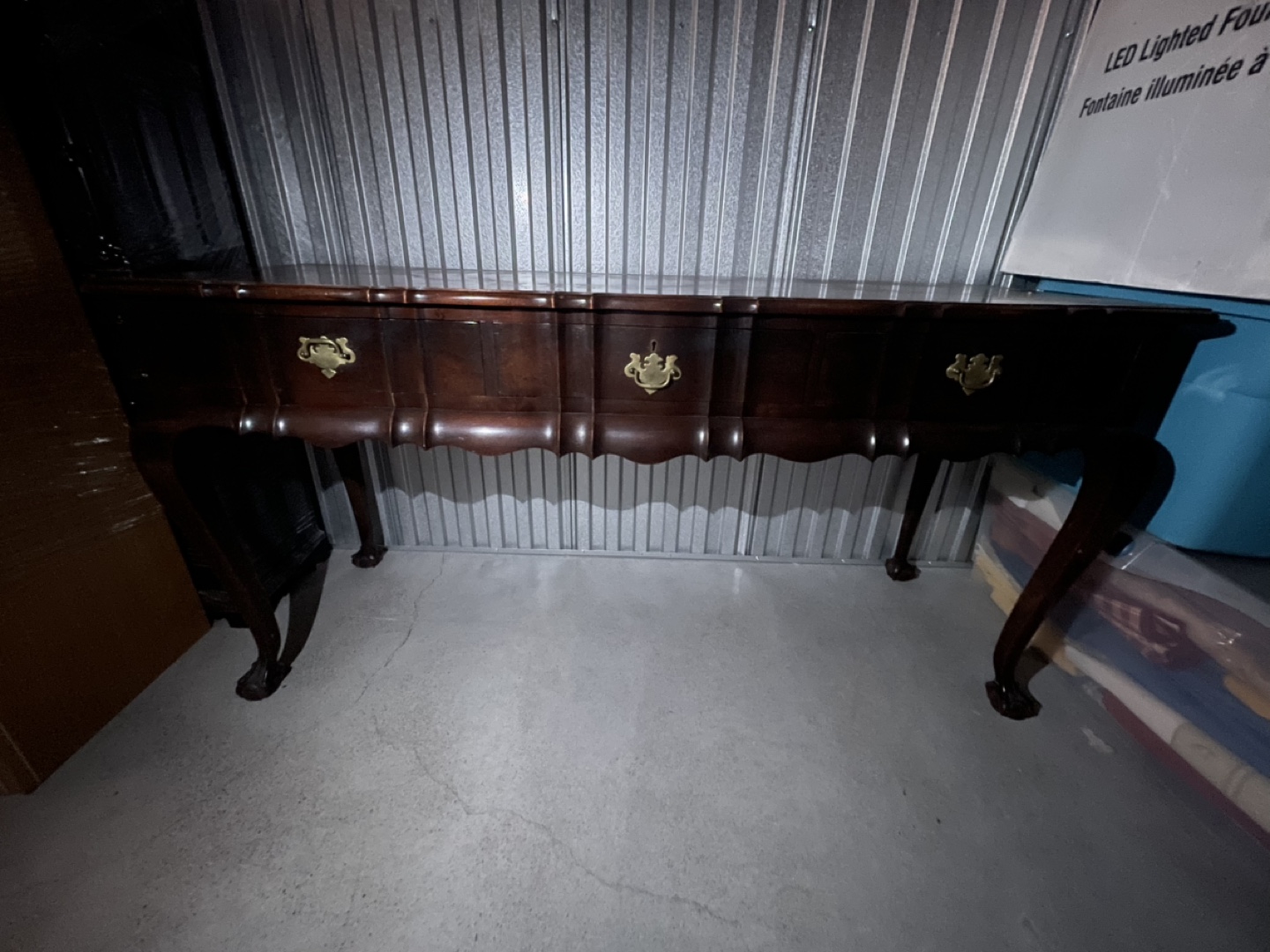 Antique Wooden Console Table - photo 2