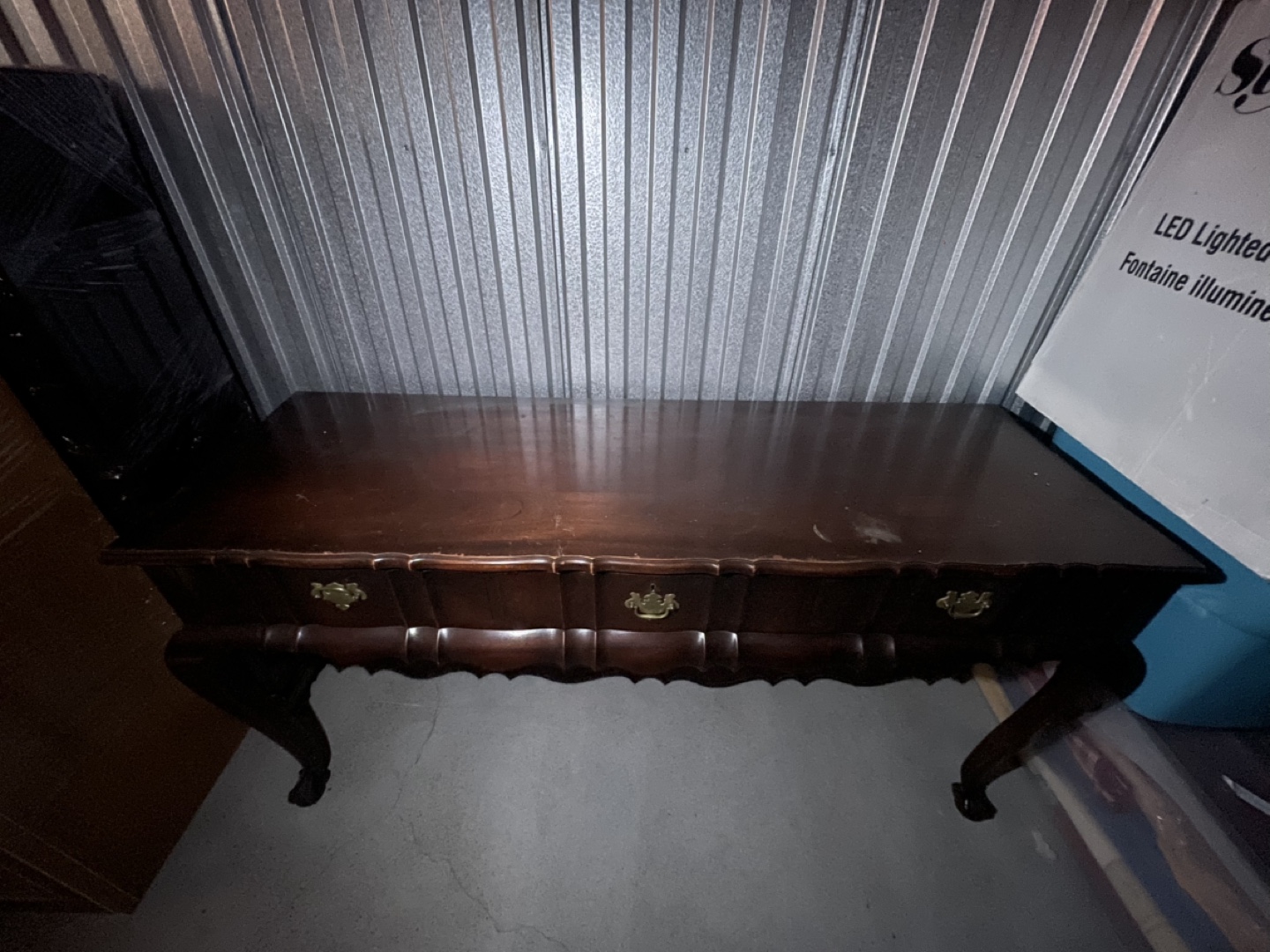 Antique Wooden Console Table