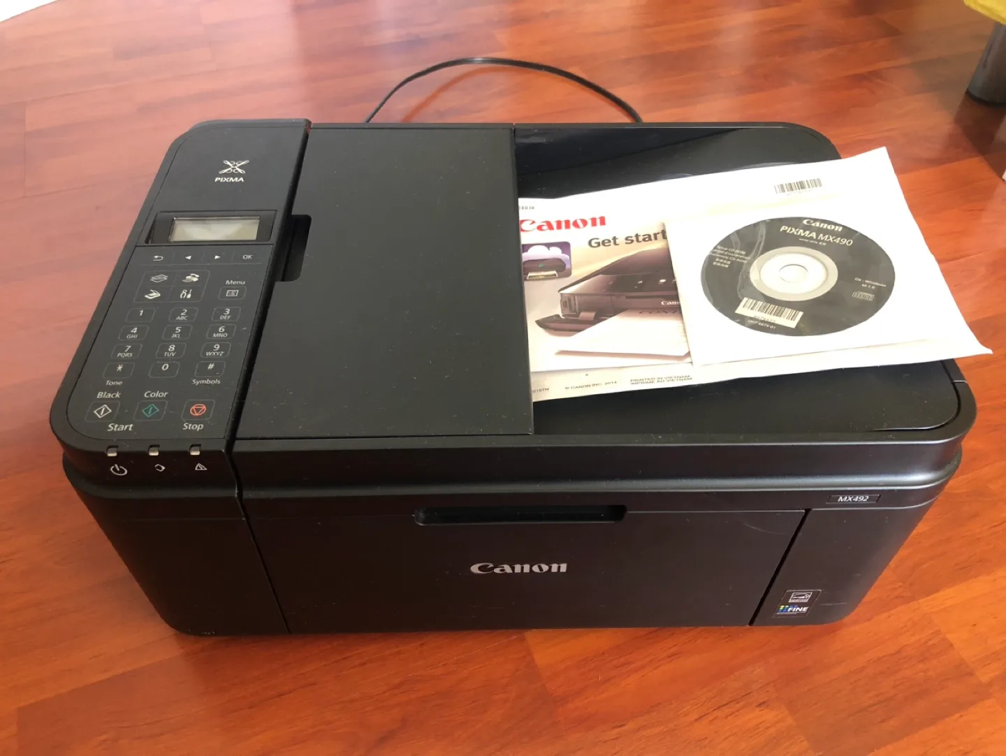 Canon PIXMA MX492 All-in-One Printer image indicator(2)