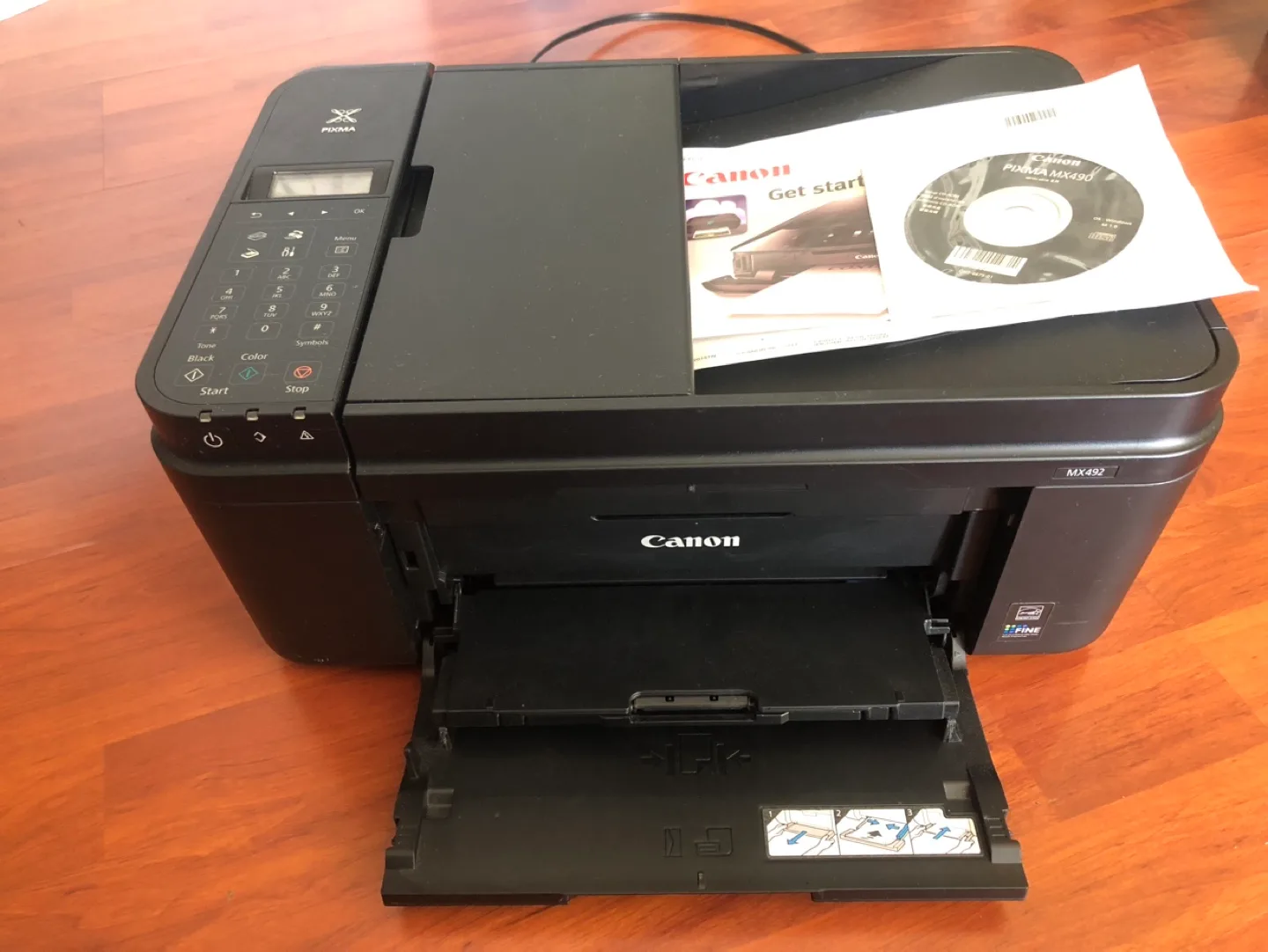 Canon PIXMA MX492 All-in-One Printer image indicator(4)