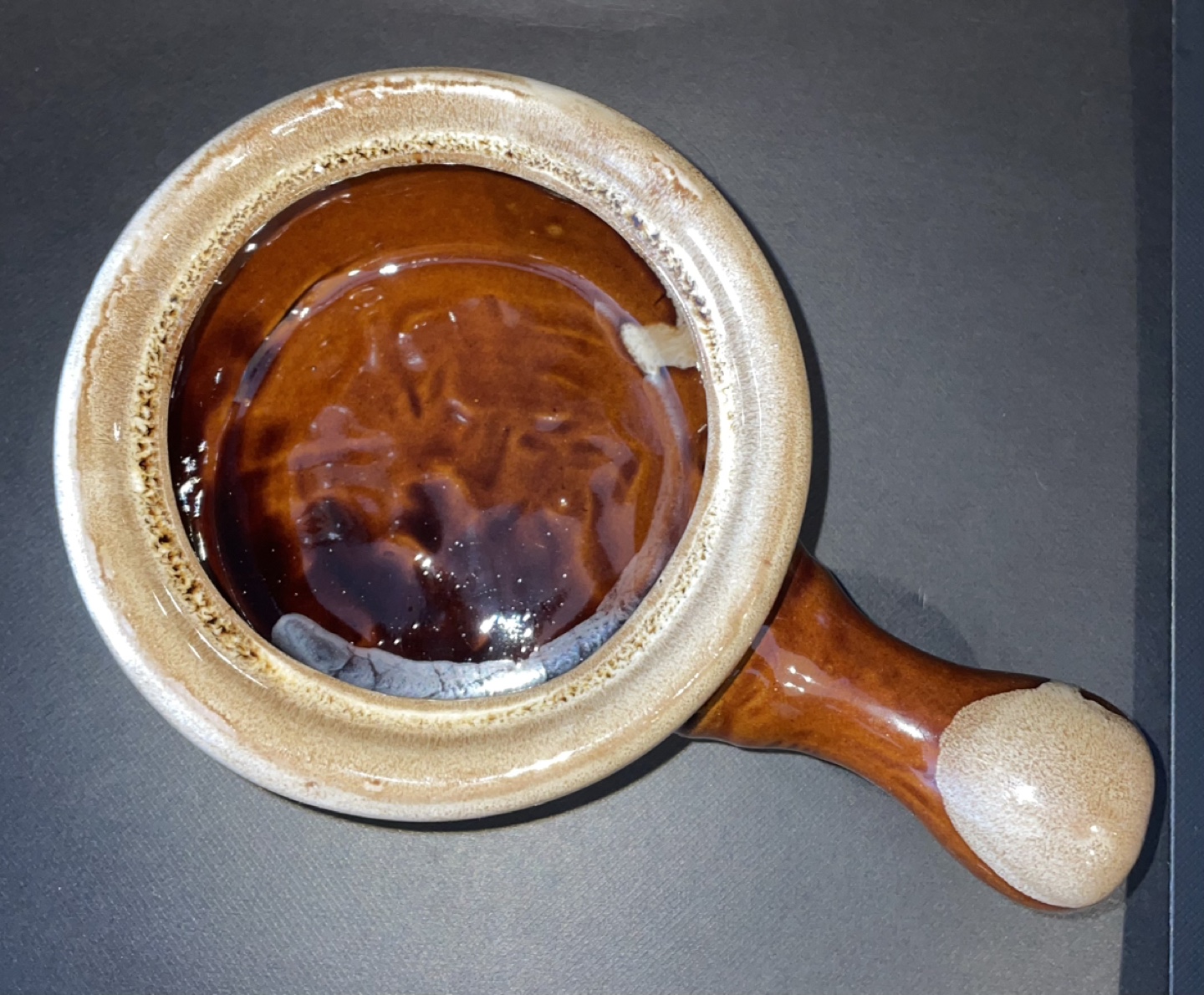 Handmade Vintage French Onion Soup Bowl - photo 4