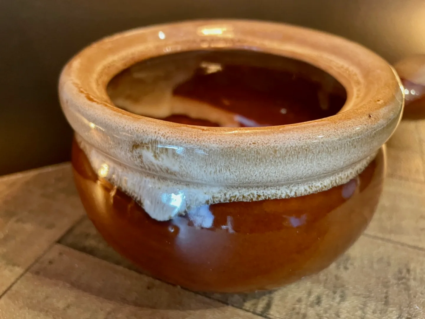 Handmade Vintage French Onion Soup Bowl image indicator(6)