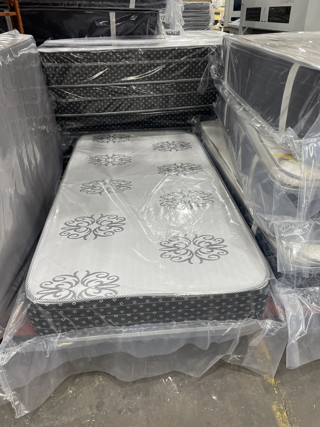 Twin Mattress in Plastic Wrap