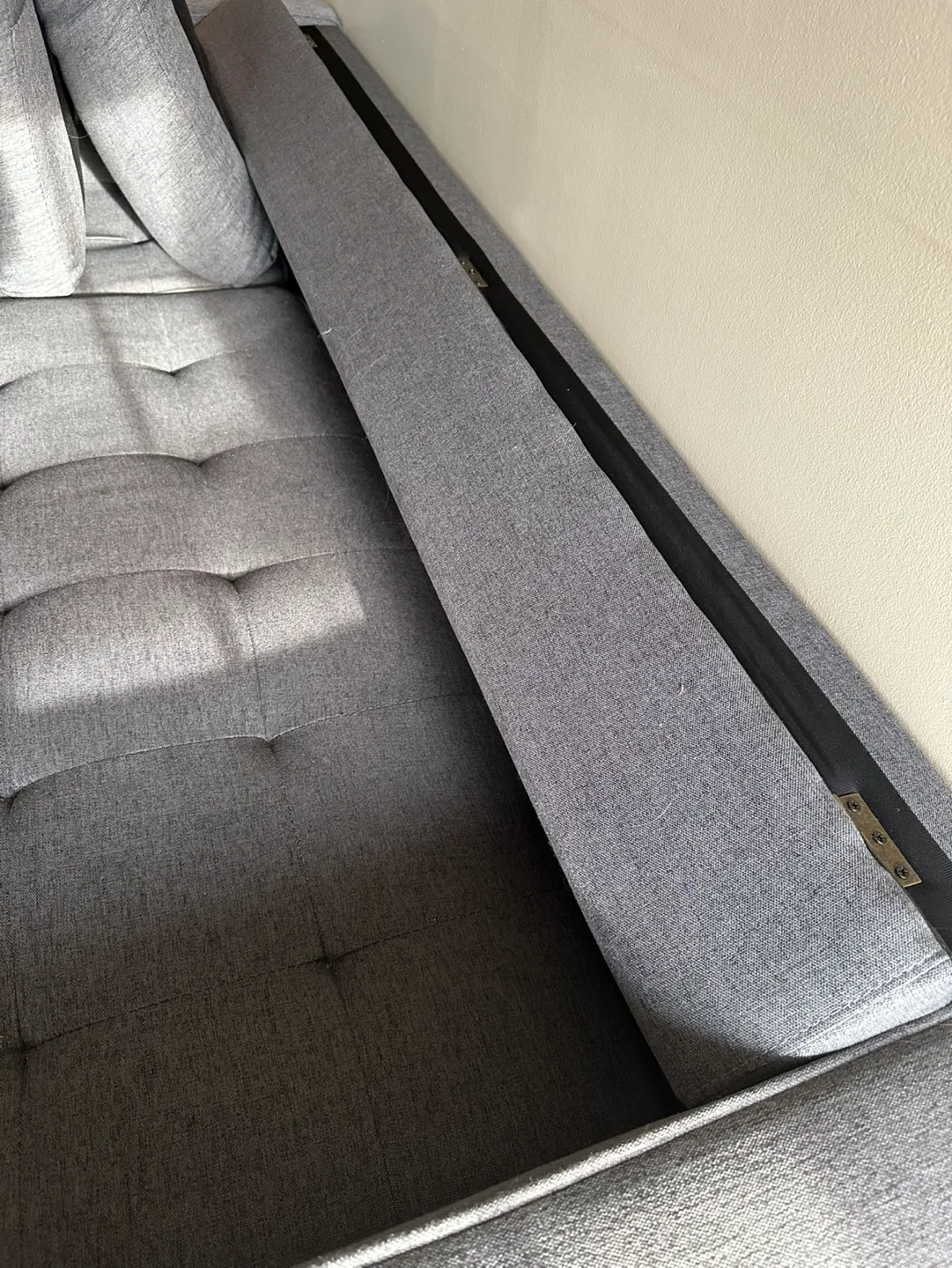 Grey Sectional Sofa with Ottoman image indicator(6)