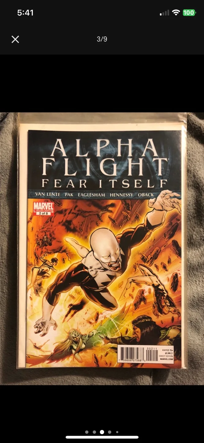 Alpha Flight miniseries issues 0.1 -8 image indicator(3)