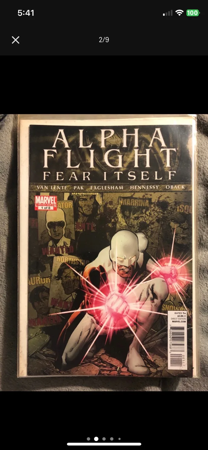 Alpha Flight miniseries issues 0.1 -8 image indicator(2)