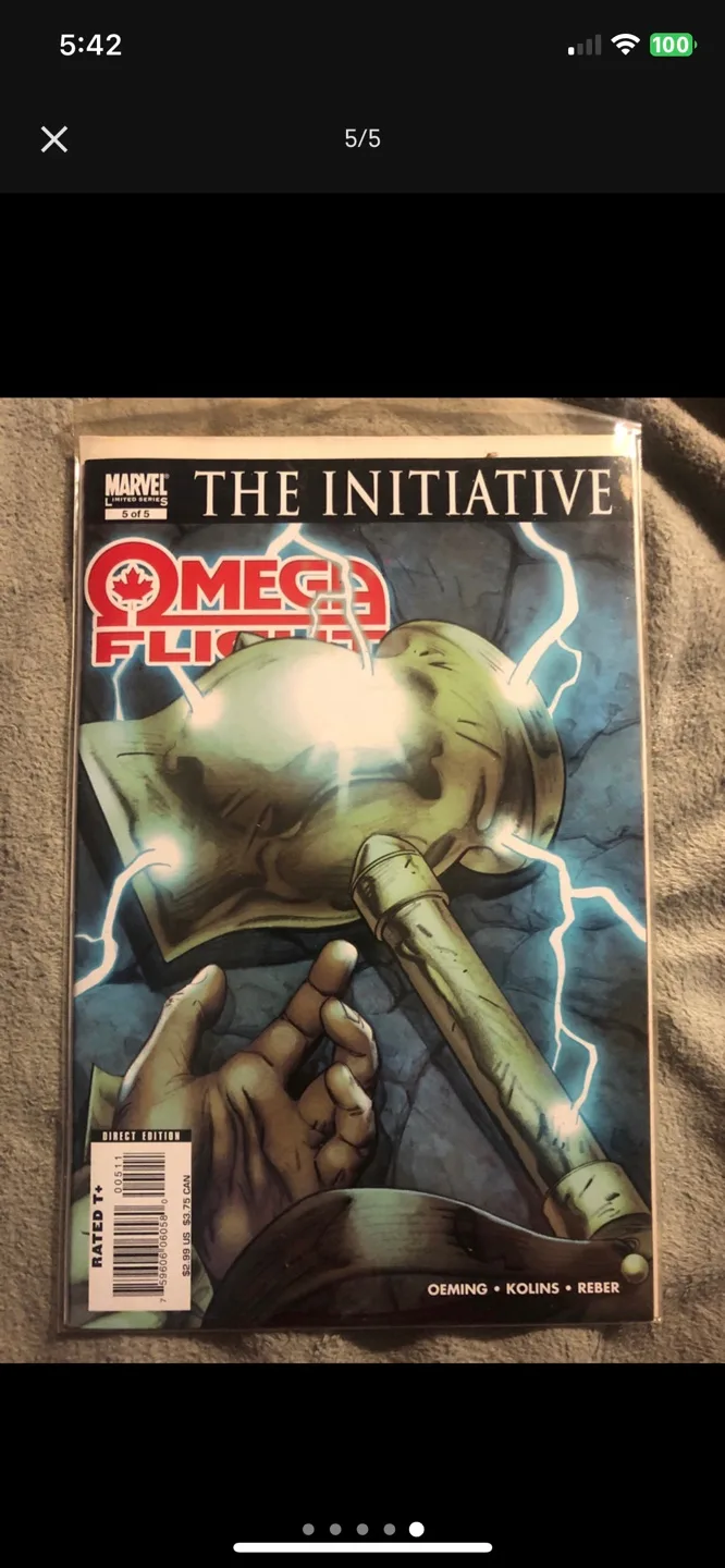 Alpha Flight miniseries(some signed) image indicator(5)