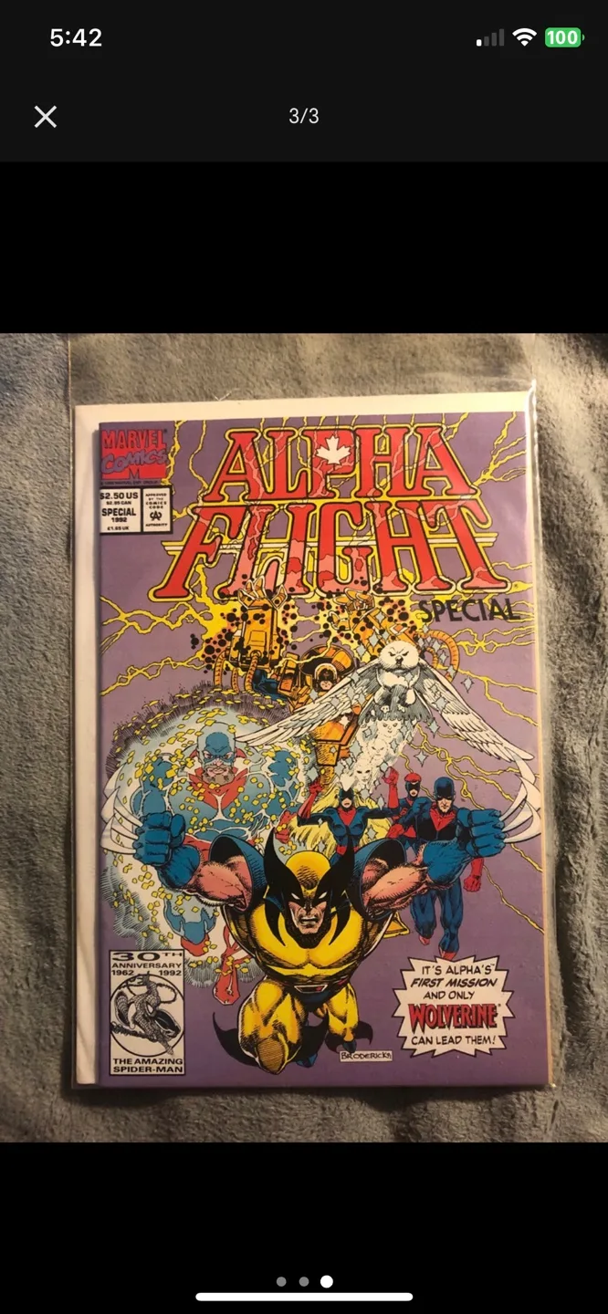 Alpha Flight 1-2 + Special image indicator(3)