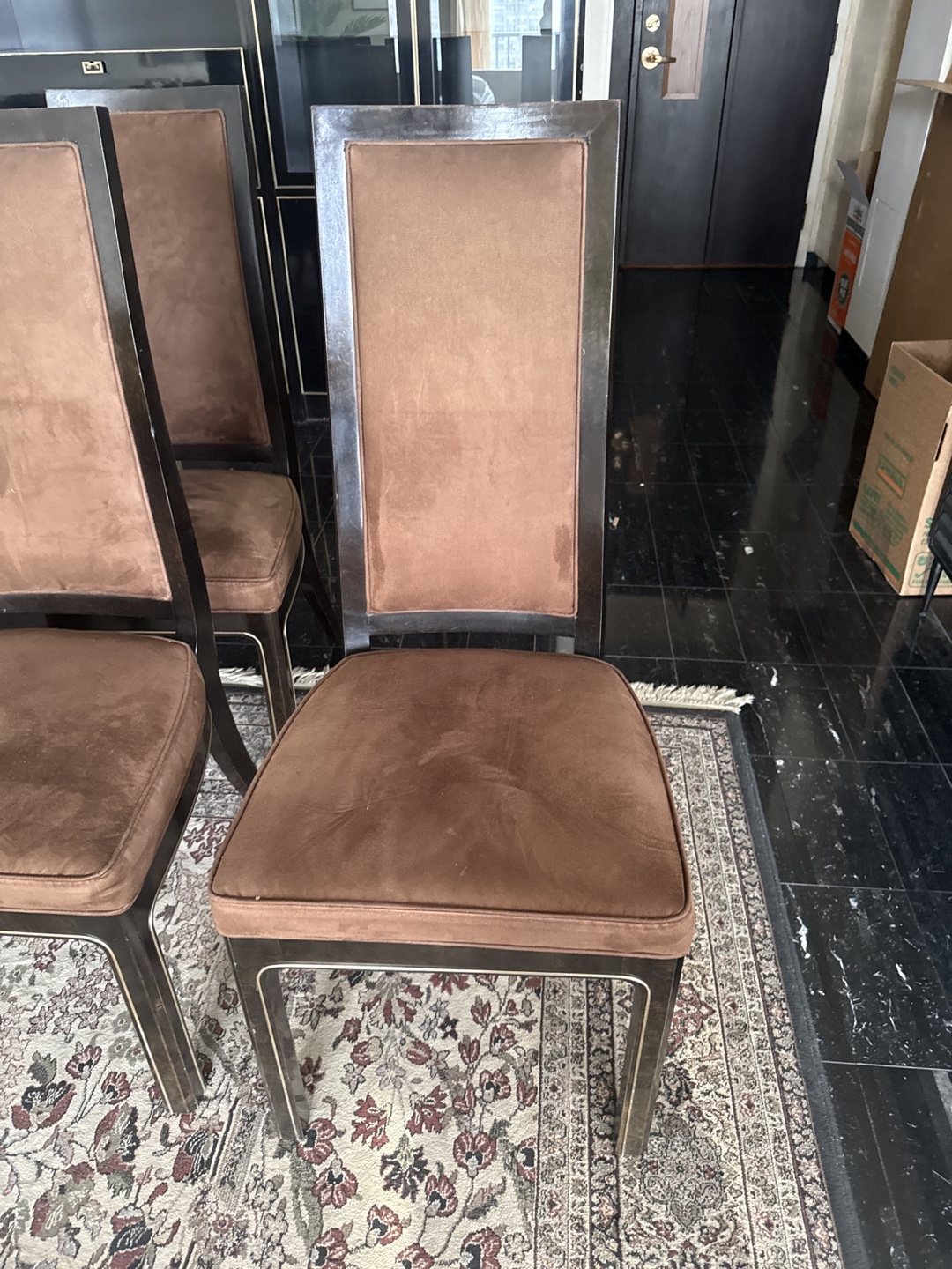 Set of Six Modern Dining Chairs