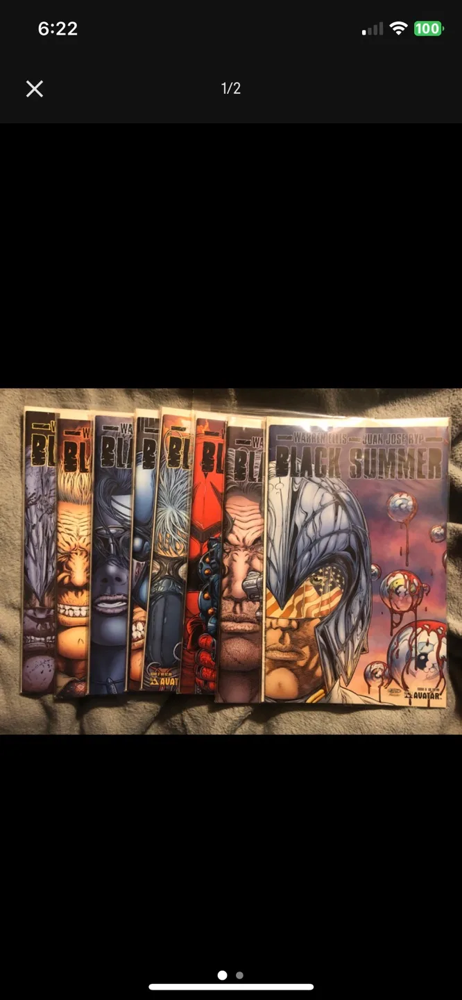 Warren Ellis titles - multiple complete series image indicator(4)