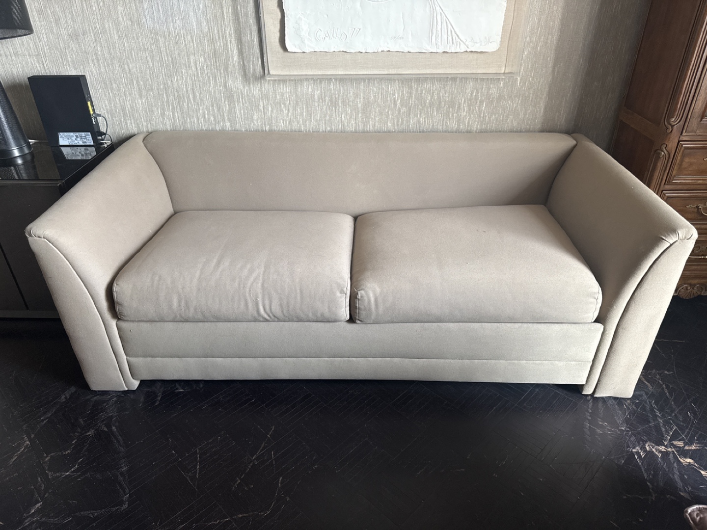 Beige Sofa Bed