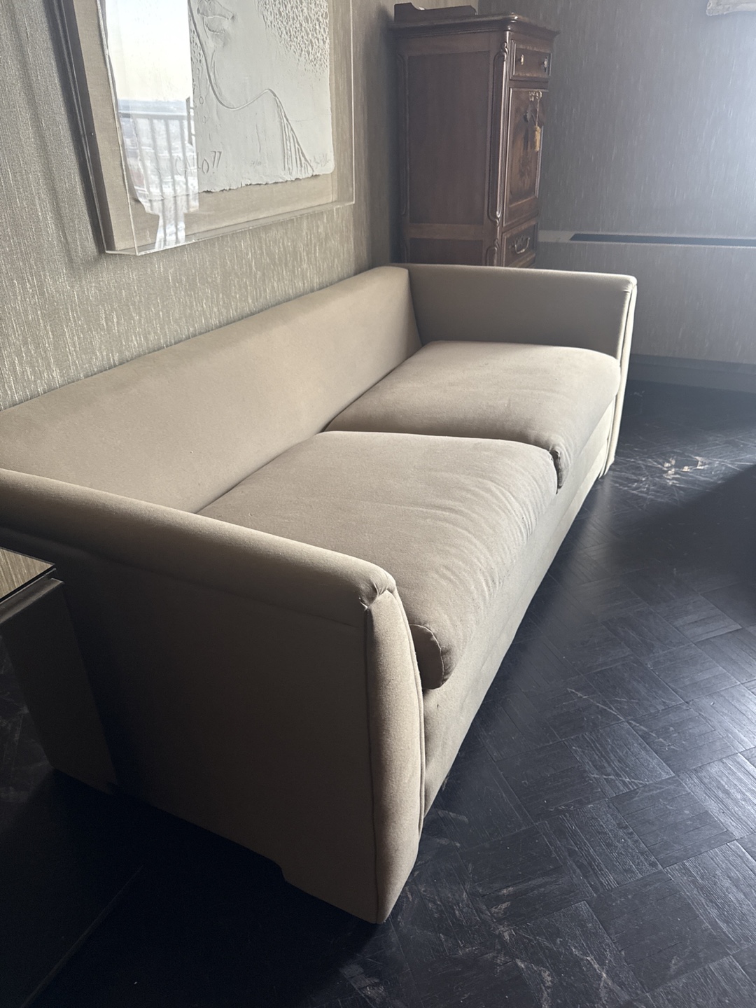 Beige Sofa Bed - photo 3