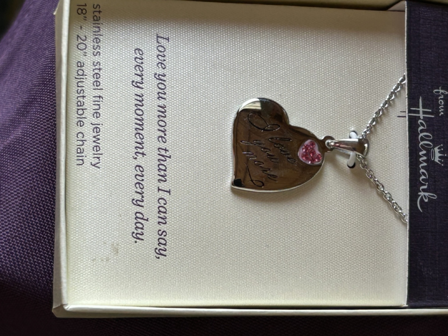 Hallmark Connections Heart Necklace - photo 3