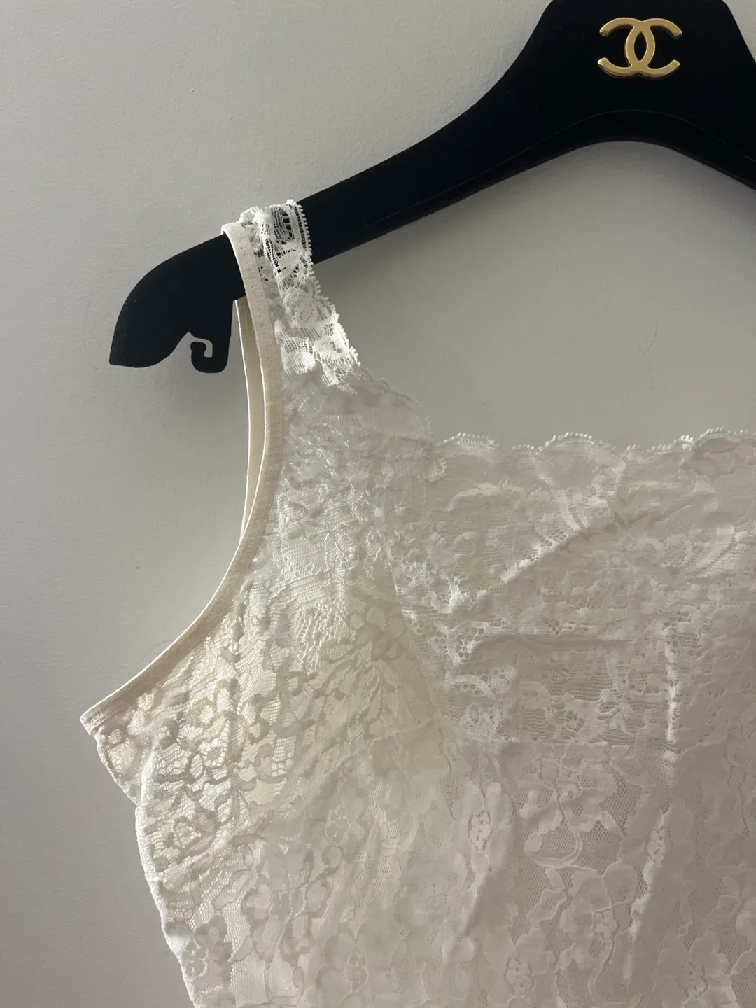 Vintage Cream Lace Cami Top image indicator(3)