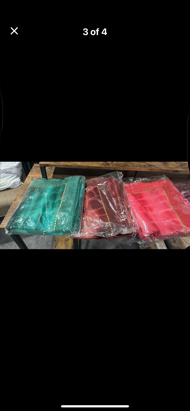 Sarees  (4 colours )