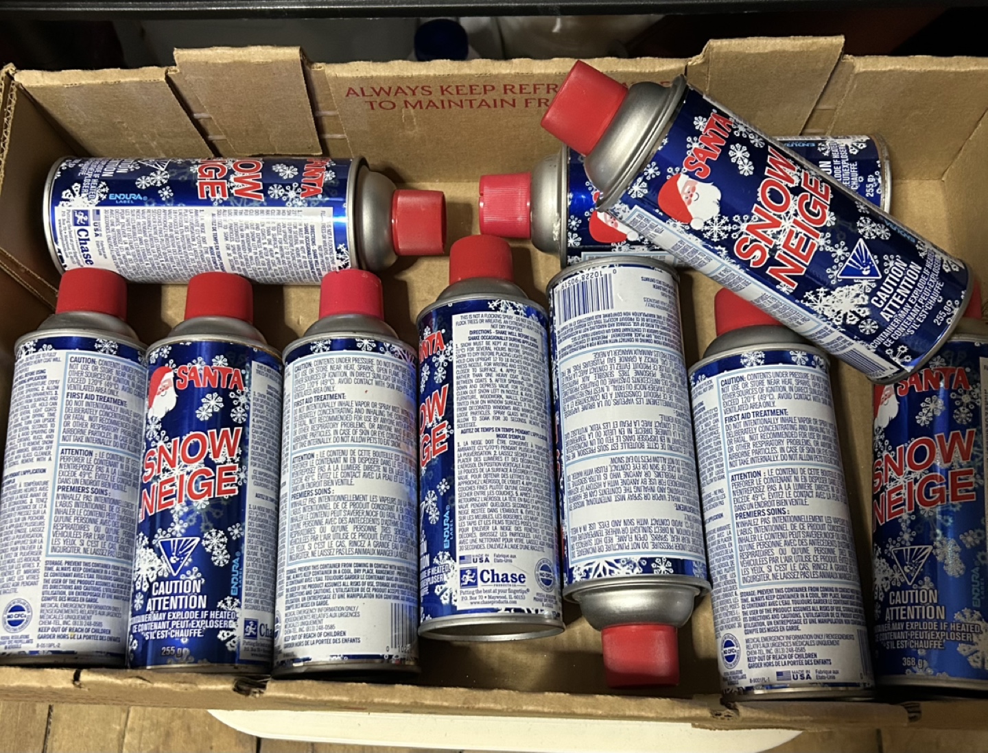Bulk Lot of 10 Santa Snow #freecycle - photo 3