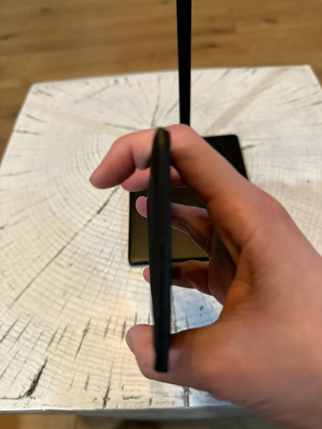 Authentic Valentino Garavani Black Card Holder Wallet image indicator(3)