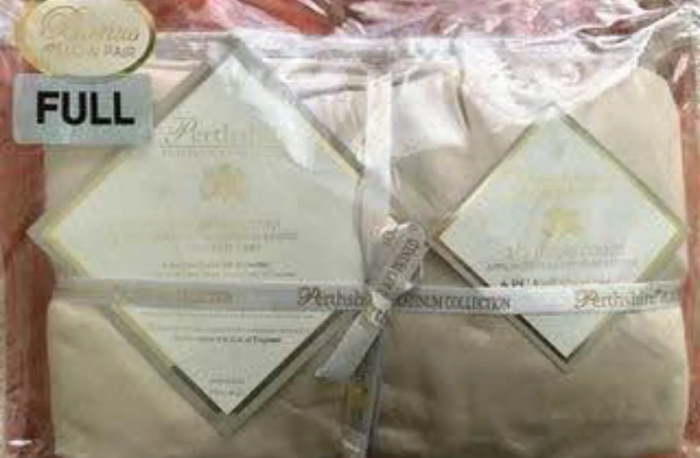 New Full Sateen FLAT SHEET, 4 Pillowcases (No Fitted Sheet) image indicator(4)