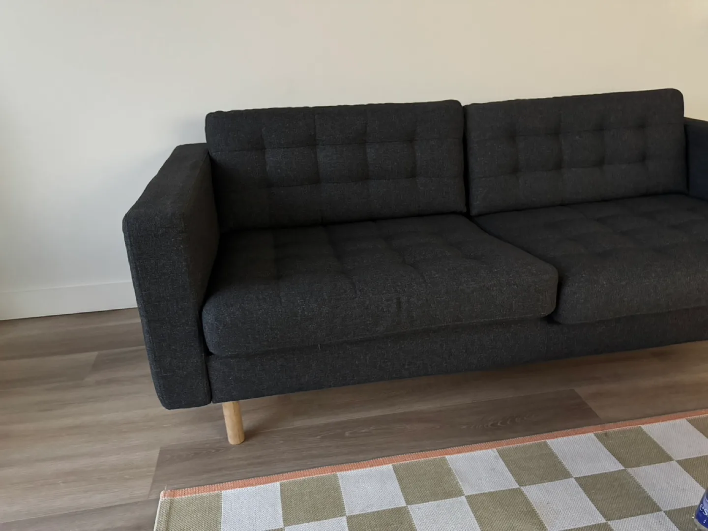 IKEA Morabo Sofa (dark gray/wood) image indicator(4)