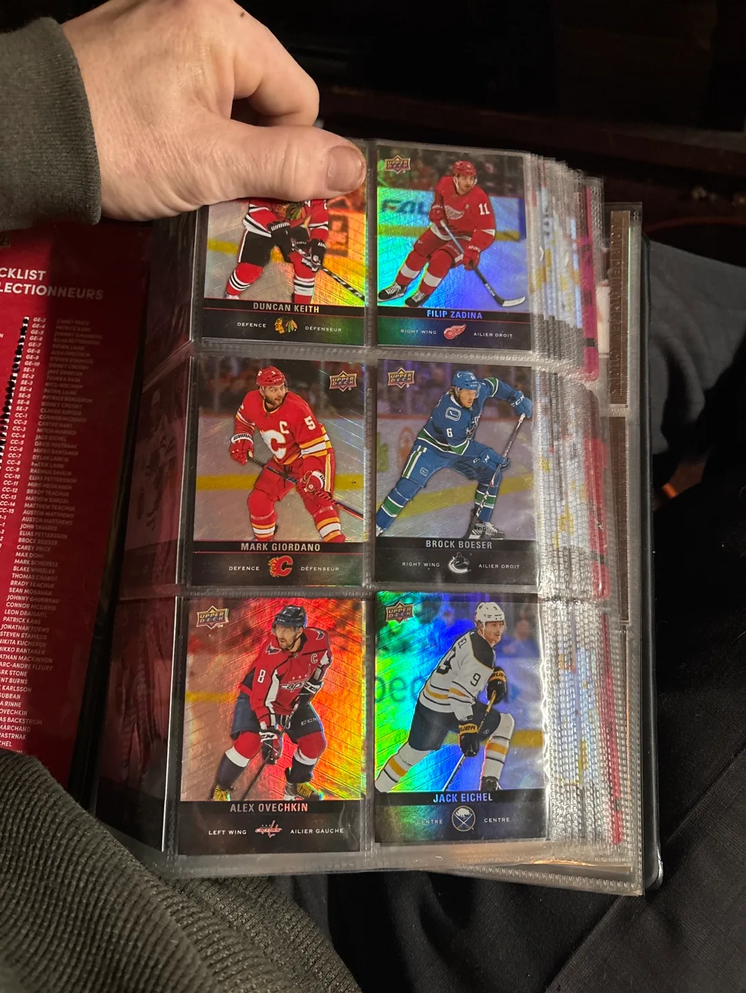 2019-2020 NHL Trading Cards Collection with Album image indicator(2)