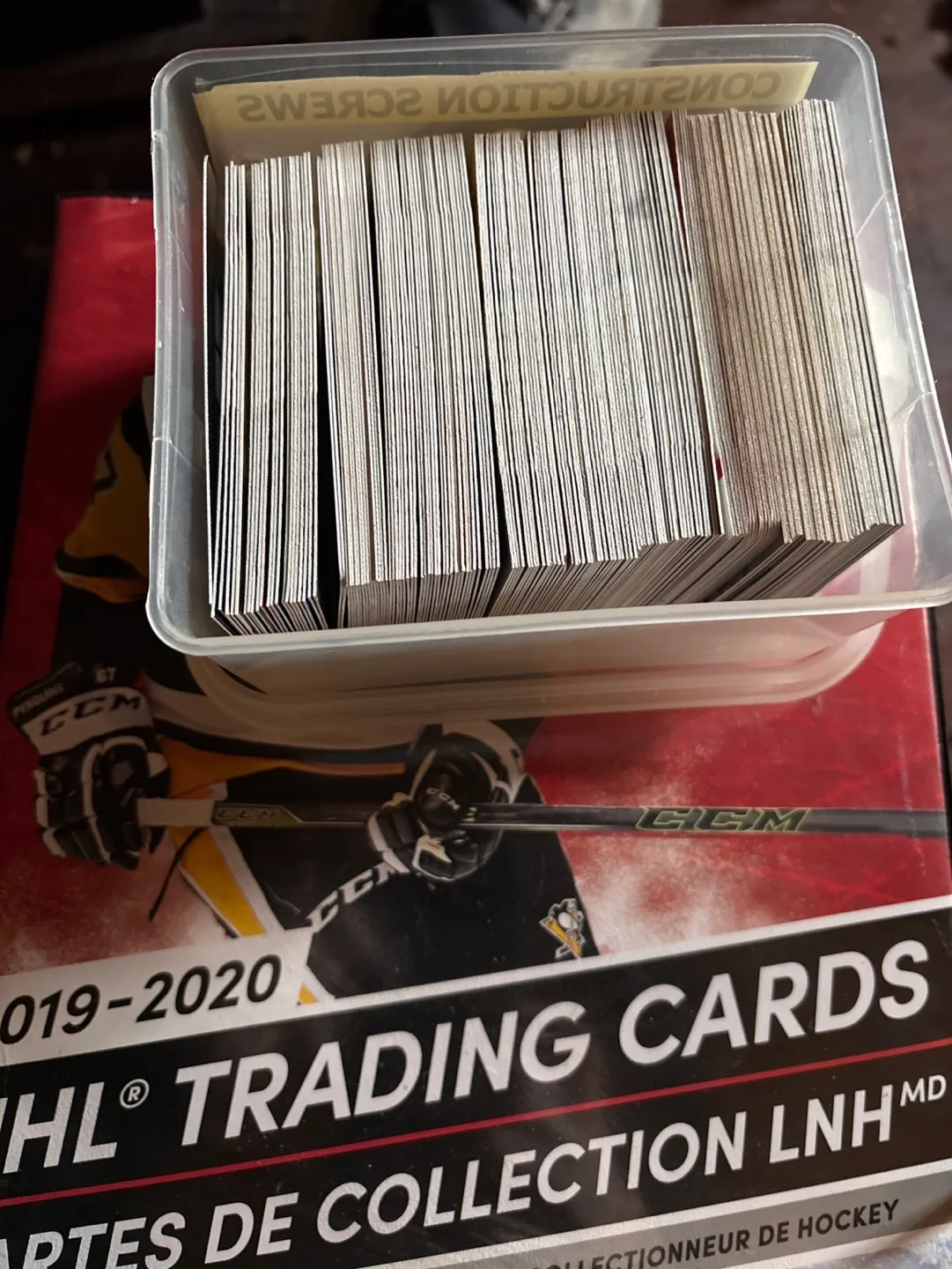 2019-2020 NHL Trading Cards Collection with Album image indicator(3)