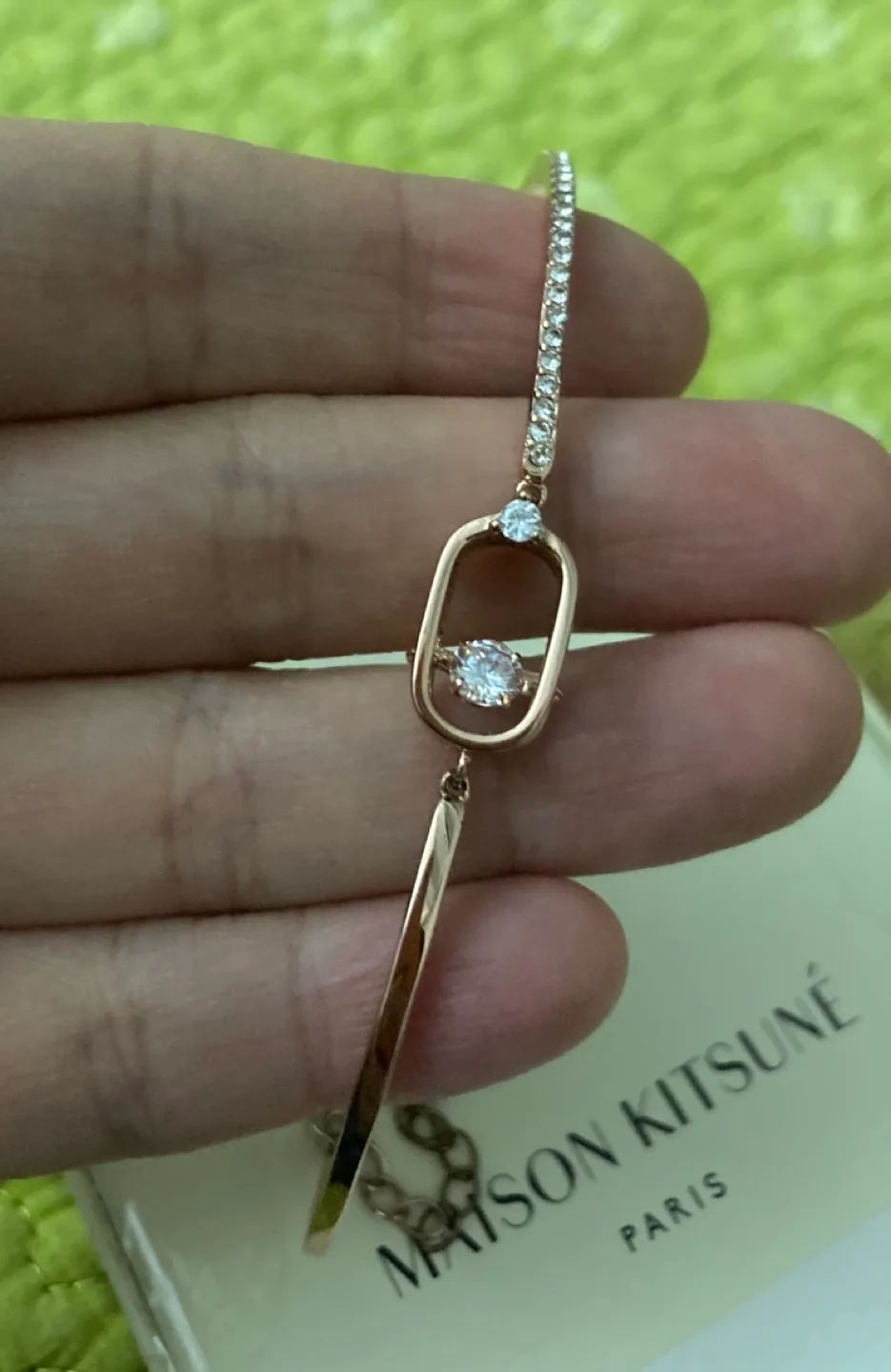 Swarovski Rose Gold Bracelet 💎 image indicator(3)