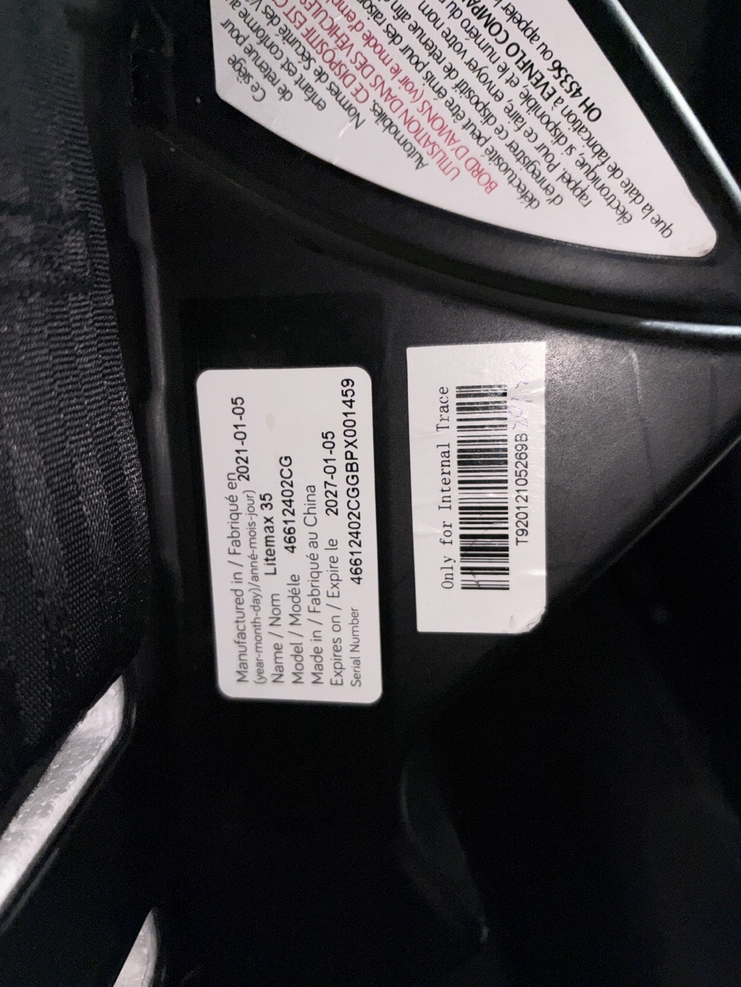 Evenflo Litemax 35 Infant Car Seat - photo 3