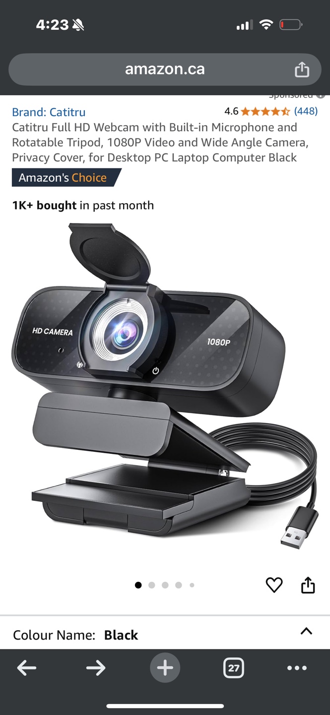 Webcam with Tripod - photo 2