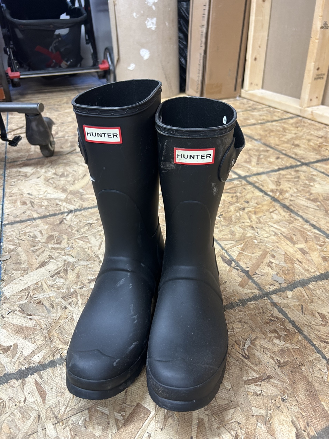 Hunter Original Short Boots - Black